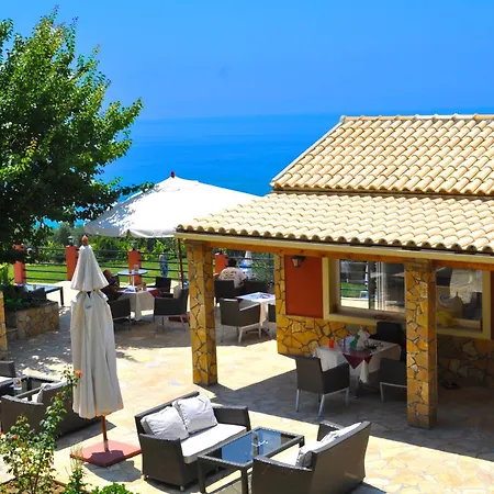 With Pool And Sea View - Appartement Pelekas